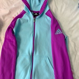 Adidas zip up hoodie